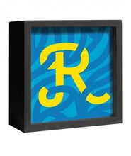 Carica l'immagine nel visualizzatore di Gallery, Decorazione da parte o appoggio "Lettera Luminosa" R