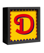 Carica l'immagine nel visualizzatore di Gallery, Decorazione da parte o appoggio "Lettera Luminosa" D