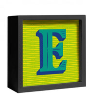Carica l'immagine nel visualizzatore di Gallery, Decorazione da parte o appoggio "Lettera Luminosa" E