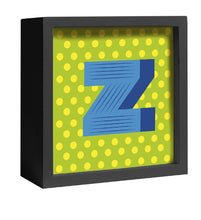 Carica l'immagine nel visualizzatore di Gallery, Decorazione da parte o appoggio "Lettera Luminosa" Z