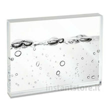 Carica l'immagine nel visualizzatore di Gallery, Portafoto acrilico trasparente double face "Initial"