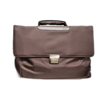 Carica l'immagine nel visualizzatore di Gallery, Cartella a due scomparti portapc 15" con patta in tessuto InTempo