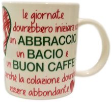 Carica l'immagine nel visualizzatore di Gallery, Tazza Mug "TI AMO" con cuori