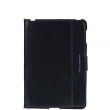 Carica l'immagine nel visualizzatore di Gallery, Custodia a leggio per iPad2 e nuovo iPAD in pelle Bluesquare Piquadro nero