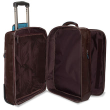 Carica l'immagine nel visualizzatore di Gallery, Trolley cabina in pelle con portapc 15" e portaipad Bluesquare Piquadro