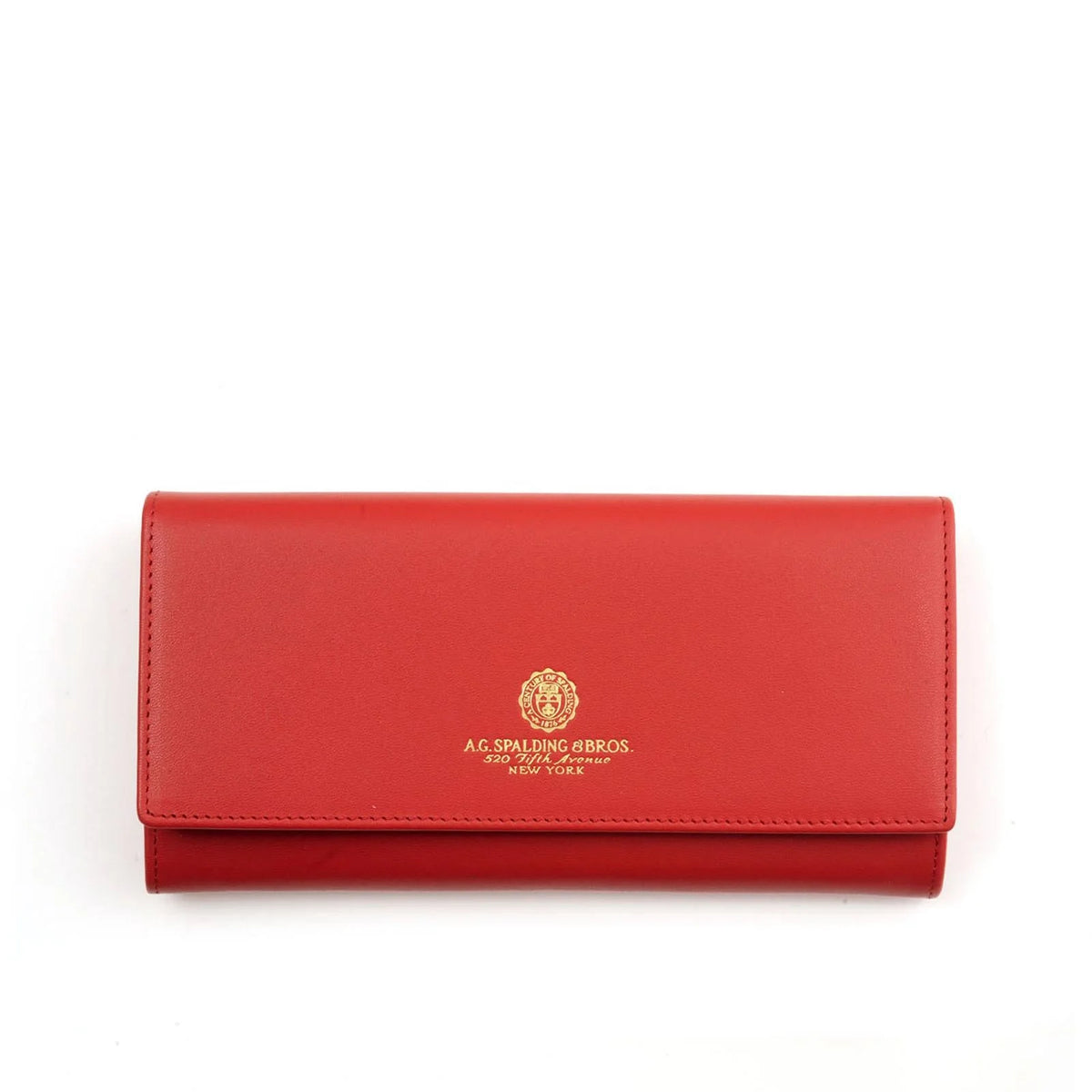 Portafogli a pochette francesina in pelle Spalding & Bros (disponibile in due varianti)