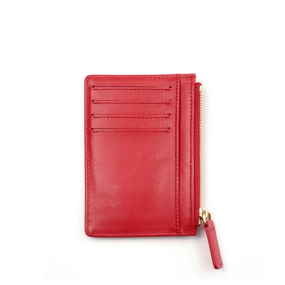Portacarte di credito con zip Spalding & Bros (disponibile in due varianti)
