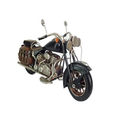 Modellino in latta dipinta "Motocicletta"