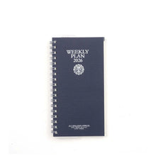 Carica l&#39;immagine nel visualizzatore di Gallery, Ricambio Agenda settimanale slim 2026 16x9 cm con anelli Spalding &amp; Bros
