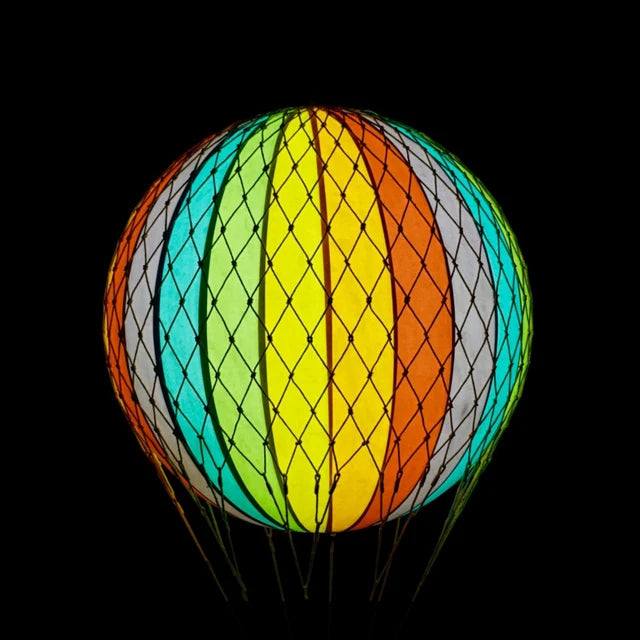 Mongolfiera media con led "Travels Light LED Rainbow" Authentic Models