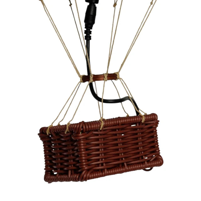 Mongolfiera media con led "Travels Light LED Rainbow" Authentic Models