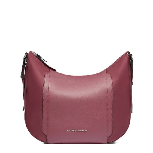 Borsa tracolla donna per iPad®in tessuto tecnico e pelle Piquadro