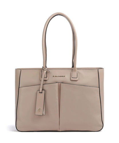 Borsa donna portapc 15" e porta iPad® 12,9 in pelle "Ashley" Piquadro