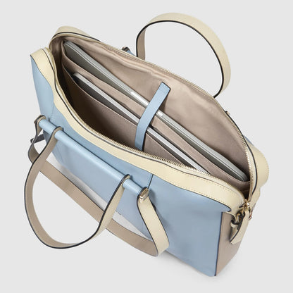 Borsa cartella da donna portacomputer 15,6" in pelle "Circle" Piquadro (disponibile in due colori)