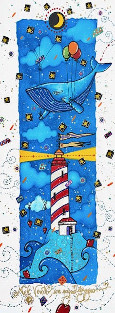 Grafica di Andrea Agostini 'Nel vento un sogno leggero'