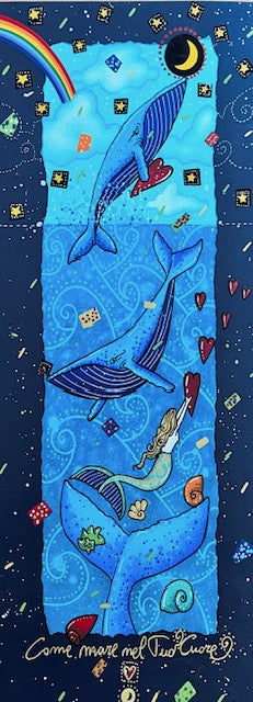 Grafica di Andrea Agostini 'Come mare nel tuo cuore'