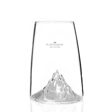 Carica l&#39;immagine nel visualizzatore di Gallery, Bicchiere da long drink o birra &quot;Topographic: Matterhorn&quot;
