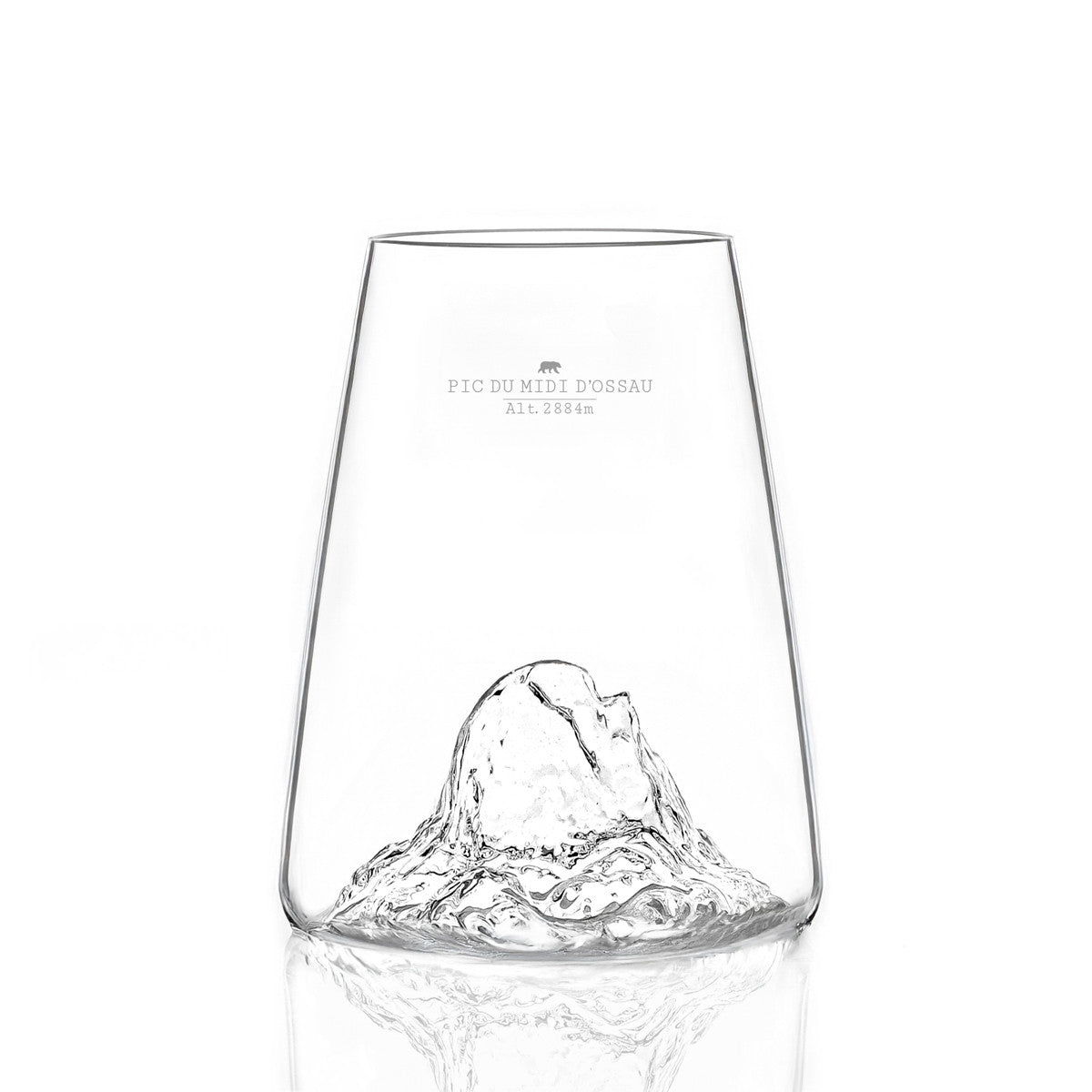 Bicchiere da long drink o birra "Topographic: Pic du Midì"