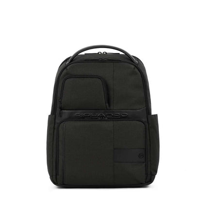 Zaino portacomputer fastcheck 14" in tessuto e pelle "Wollem" Piquadro