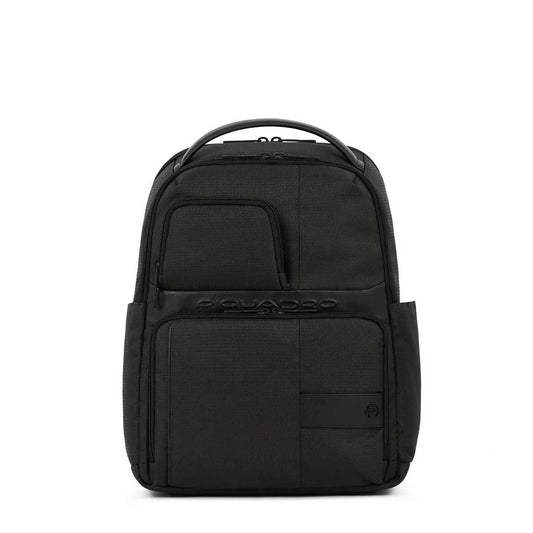 Zaino portacomputer fastcheck 14" in tessuto e pelle "Wollem" Piquadro