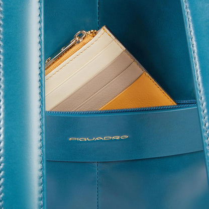 Zaino donna in pelle porta pc 14" Bluesquare Piquadro (disponibile in diversi colori)