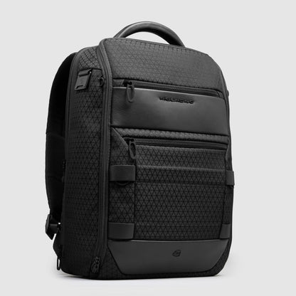 Zaino modulare da viaggio porta pc 15,6 in tessuto tecnico con beauty rimovibile "Hexagon" Piquadro (disponibile in due colori)