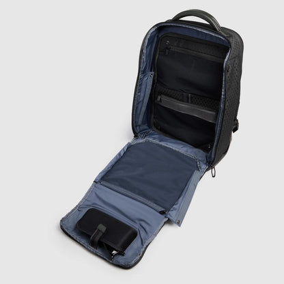 Zaino modulare da viaggio porta pc 15,6 in tessuto tecnico con beauty rimovibile "Hexagon" Piquadro (disponibile in due colori)