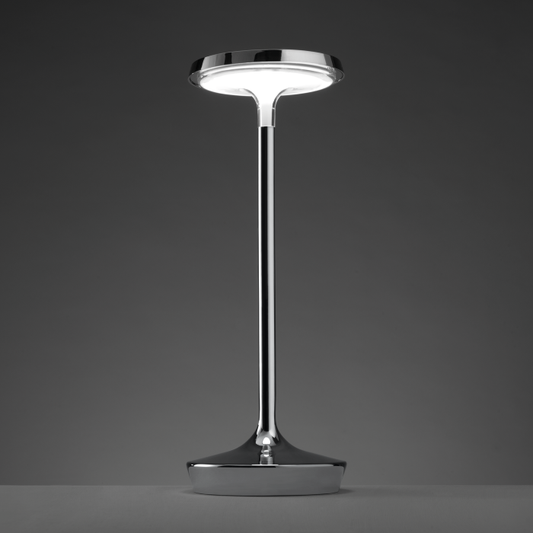 Lampada in alluminio dorato "Calypso"