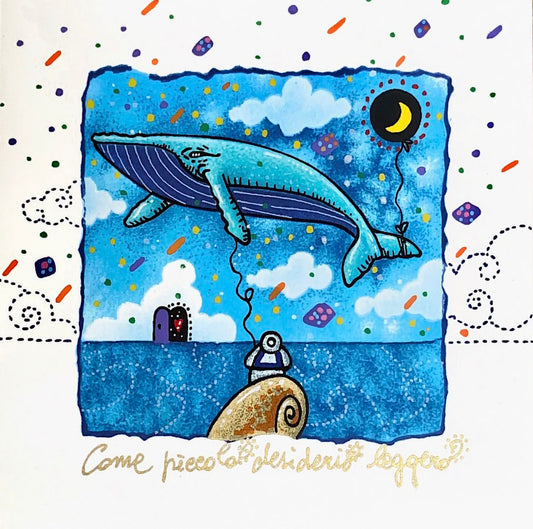 Grafica di Andrea Agostini "Come piccolo desiderio leggero"