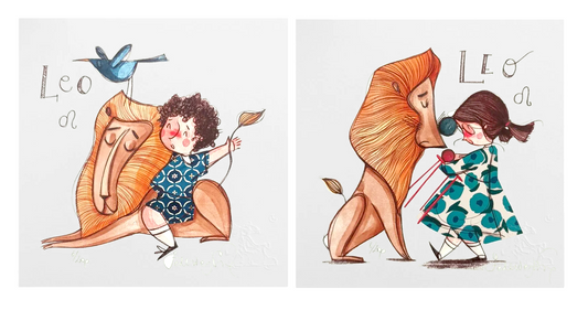 Grafica di Federica Porro "Leone" (lui/lei)