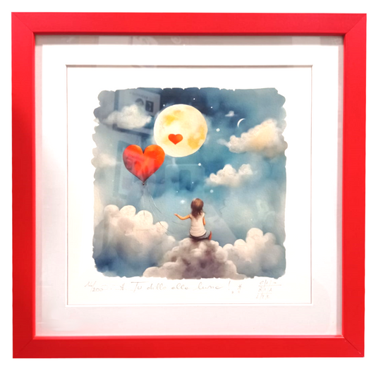 Grafica di Gloria Lee "Tu dillo alla luna"