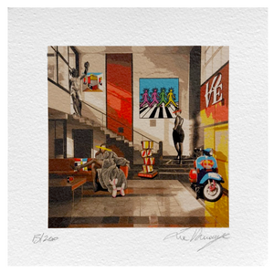 Grafica di La Rouge "Contemporary Decadence"
