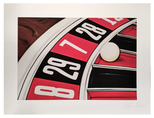Grafica di Massimo Lupoli: "Roulette"