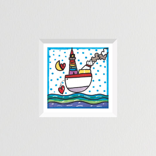 Grafica di Wallas: "Il dolce navigare"