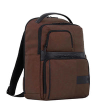 Carica l&#39;immagine nel visualizzatore di Gallery, Zaino portacomputer 14&quot; in tessuto e pelle &quot;Wollem&quot; Piquadro (disponibile in tre colori)
