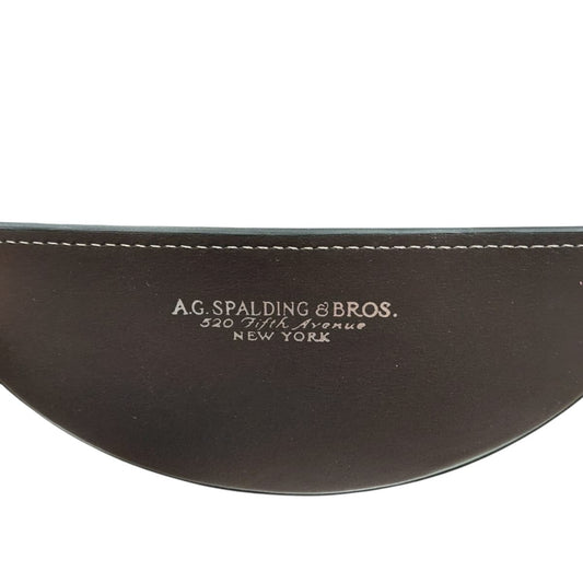 Vuota tasche in pelle "Brown Desk" A.G. Spalding & Bros (disponibile in due misure)