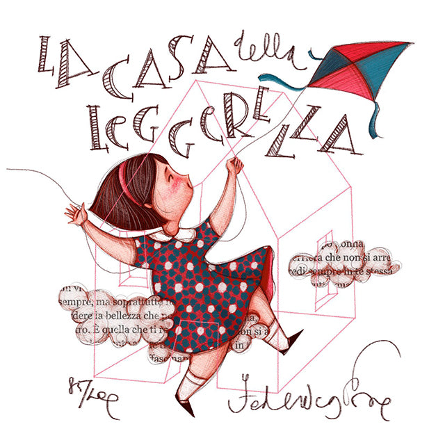 Grafica di Federica Porro: "La casa della leggerezza"
