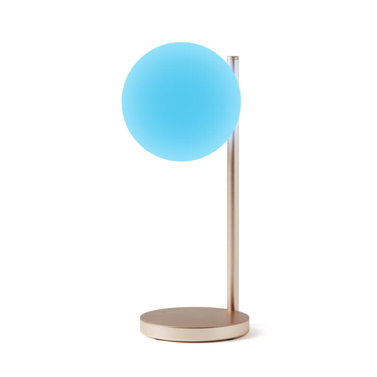 Lampada con stazione di ricarica wireless "Bubble" Lexon