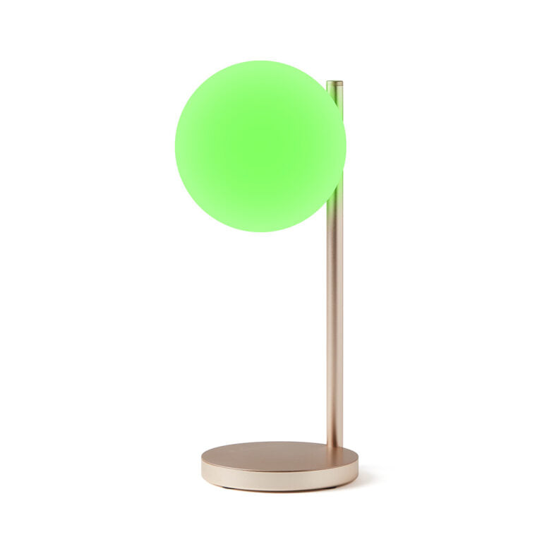 Lampada con stazione di ricarica wireless "Bubble" Lexon