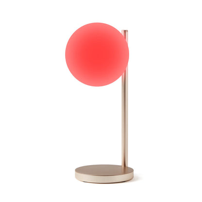 Lampada con stazione di ricarica wireless "Bubble" Lexon