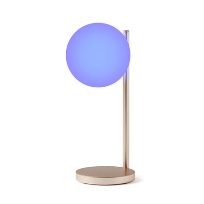 Lampada con stazione di ricarica wireless "Bubble" Lexon