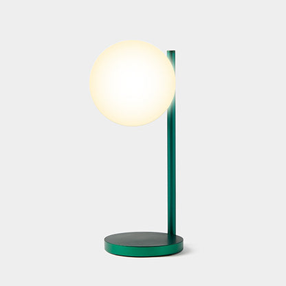 Lampada con stazione di ricarica wireless "Bubble" Lexon verde
