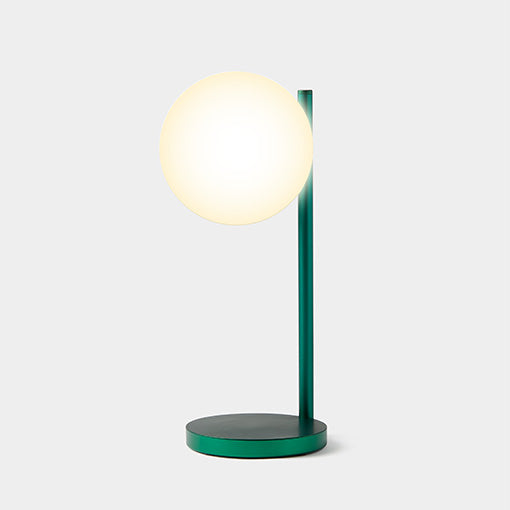 Lampada con stazione di ricarica wireless "Bubble" Lexon verde