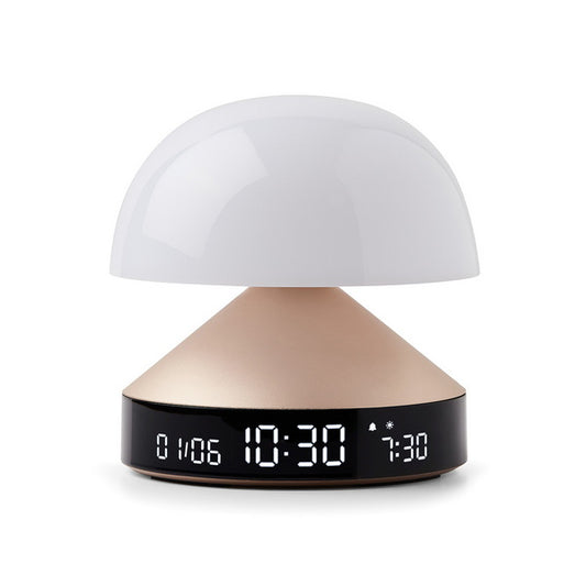 Lampada led portatile con sveglia e simulatore d'alba "Mina Sunrise" Lexon