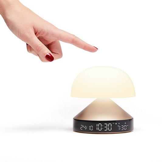 Lampada led portatile con sveglia e simulatore d'alba "Mina Sunrise" Lexon