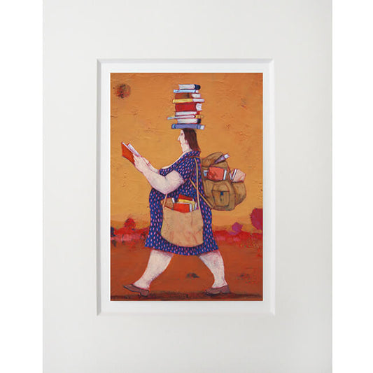Grafica di Lisandro Rota "Biblioteca da passeggio"