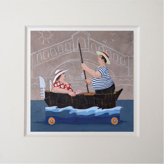 Grafica di Lisandro Rota "Effetto Venezia"