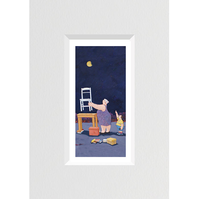 Grafica di Lisandro Rota "Vorrei la luna"