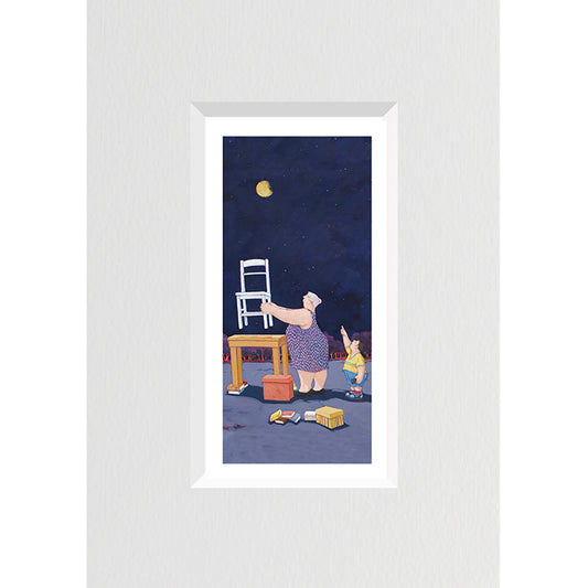Grafica di Lisandro Rota "Vorrei la luna"