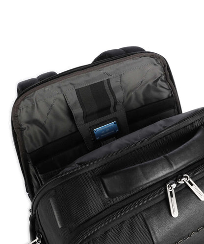 Zaino portacomputer 15,6" in tessuto pelle "Brief 2" Piquadro
